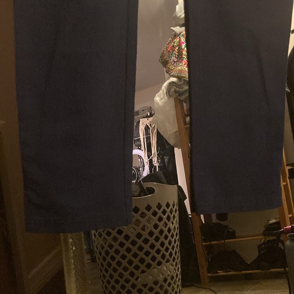 Figs yola skinny medical scrubs blue navy pants size xs - Picture 3 of 8